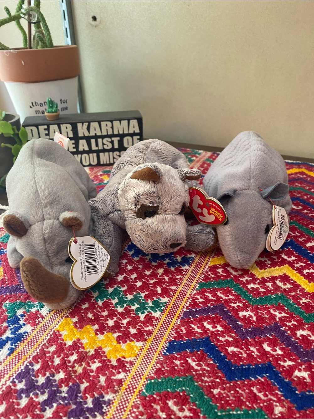 Three BEANIE BABY Bundle